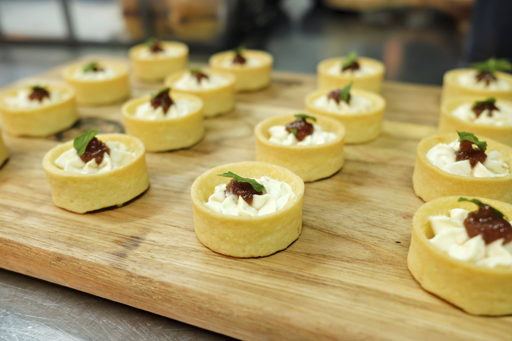 Gourmet canapés presentation Melbourne events catering