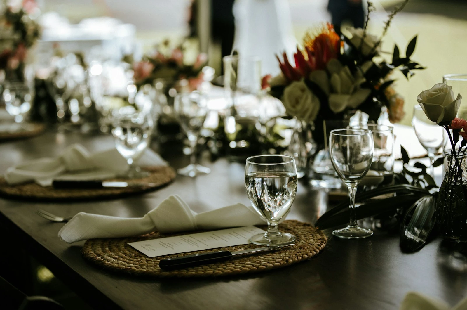 Professional event setup for Melbourne wedding catering