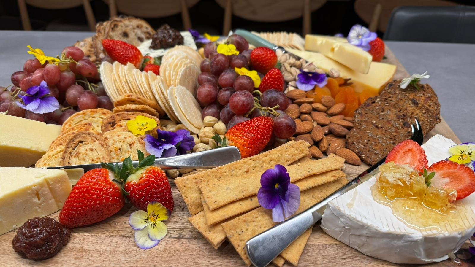 Premium cheese board Melbourne catering